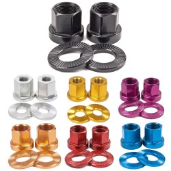 PAIRE D'ECROUS ALU SHADOW 10 MM NOIR